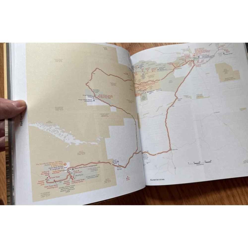 Ultimate Road Trips Australia Lee Atkinson Travel Guide Book Hardie Grant 1st Ed